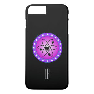 Personalized Atomic Symbol on a Pink background Case-Mate iPhone Case