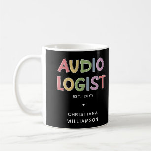 Personalized Audiologist Audiology Graduation Gift Coffee Mug