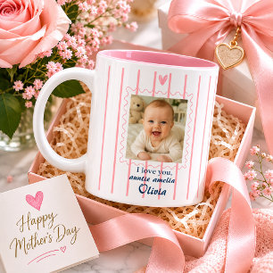 Personalized Auntie Photo Mug with Baby Picture