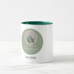 Personalized Aura of Motherhood - Zen Boho Coffee Mug