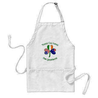 Personalized Australia Ireland USA Shamrock Standard Apron