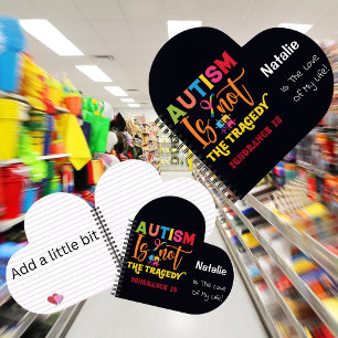 Personalized Autism Acceptance Month Notebook