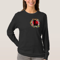 Personalized Autism Awareness Initial L Letter Mon