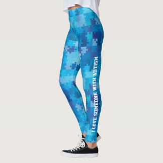Personalized Autism Awareness Leggings