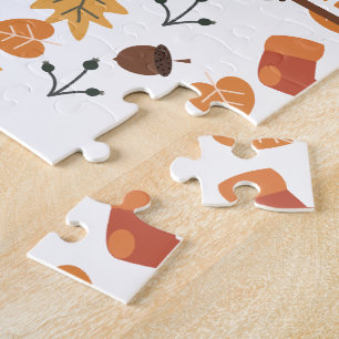 Personalized Autumn Jigsaw Puzzle
