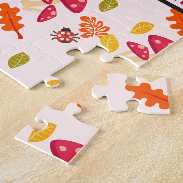 Personalized Autumn Jigsaw Puzzle (Side)