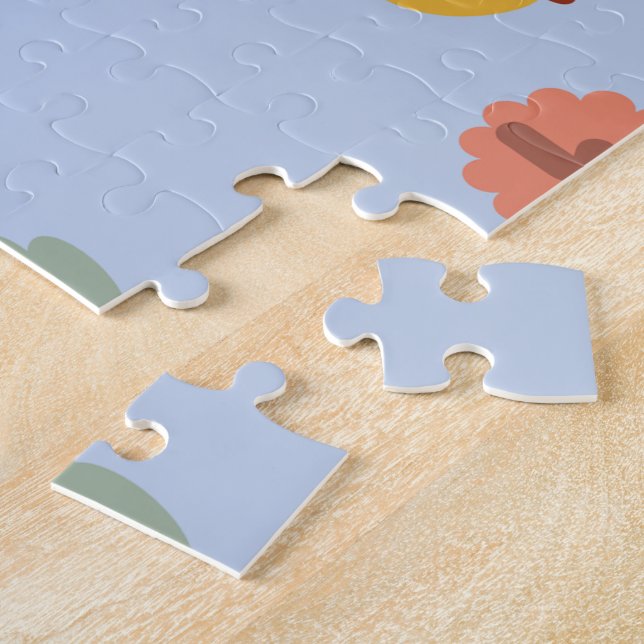 Personalized Autumn Jigsaw Puzzle (Side)