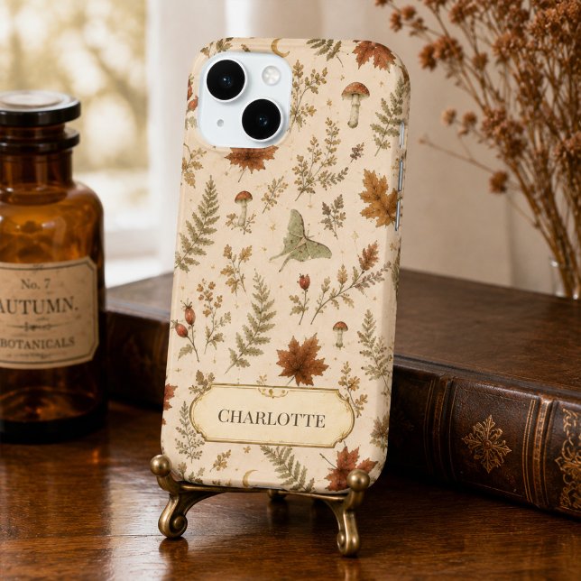 Personalized Autumn Luna Moth Witchy Phone Case (Personalized Autumn Luna Moth Witchy Phone Case)