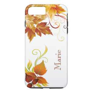 Personalized Autumn Spleandor iPhone Case