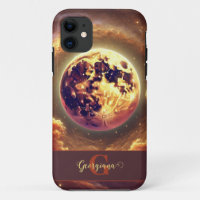 Personalized Autumnal Galaxy Harvest Moon
