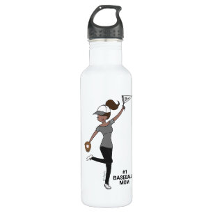 Personalized Avatar #1 Baseball Fan 710 Ml Water Bottle