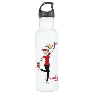 Personalized Avatar #1 Basketball Fan 710 Ml Water Bottle