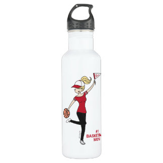 Personalized Avatar #1 Basketball Fan 710 Ml Water Bottle