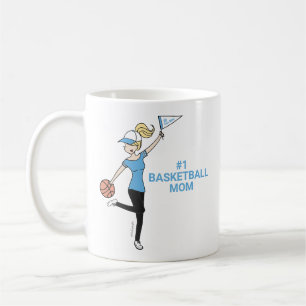 Personalized Avatar #1 Basketball Fan Coffee Mug