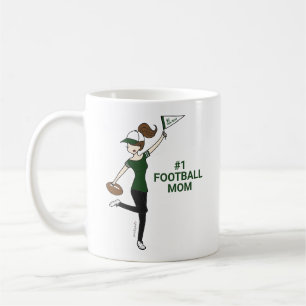 Personalized Avatar #1 Football Fan Coffee Mug