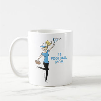 Personalized Avatar #1 Football Fan Coffee Mug
