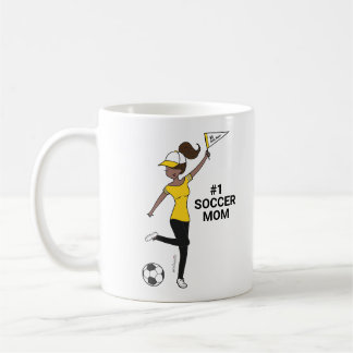 Personalized Avatar #1 Soccer Fan Coffee Mug