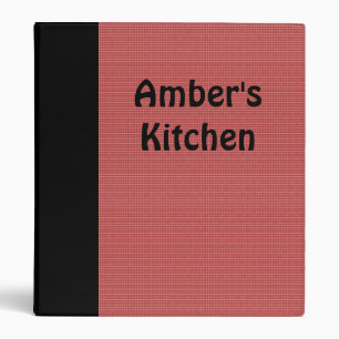 Personalized Avery Binder Memory book