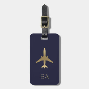 Personalized Aviation Airplane Luggage Tag