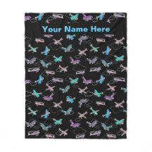 Personalized Aviation Blanket