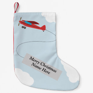 Personalized Aviation Christmas Stocking