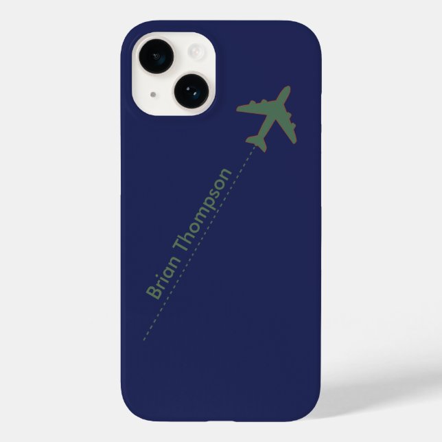 personalized aviator Case-Mate iPhone case (Back)