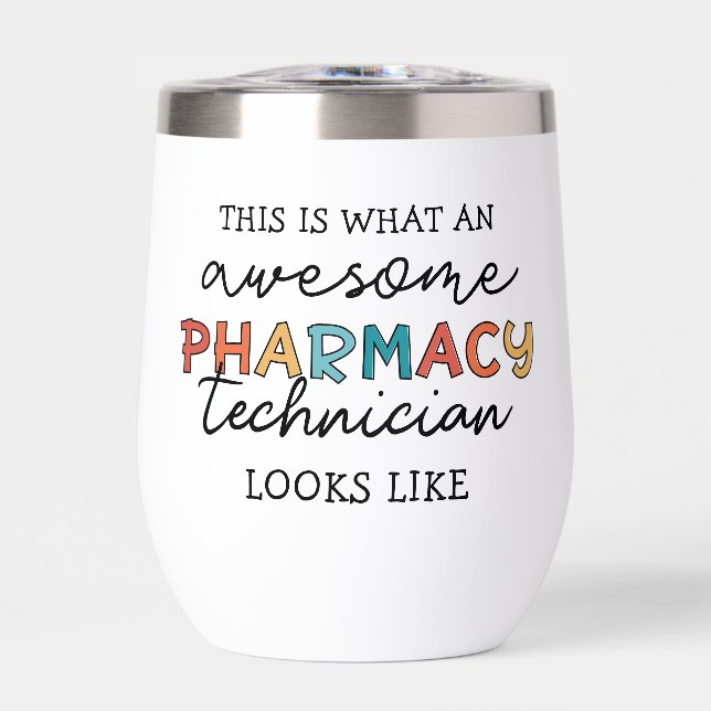 Personalized Awesome Pharmacy Technician (Front)
