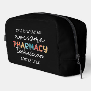 Personalized Awesome Pharmacy Technician Dopp Kit