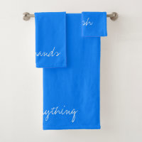 Personalized Azure Blue