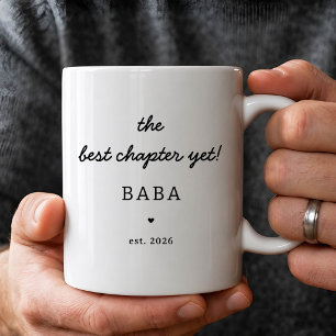 Personalized Baba Mug Best Chapter Yet