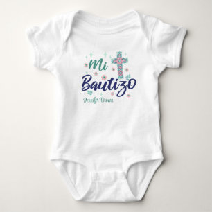 Personalized Baby Baptism, Mi Bautizo Spanish Bapt Bodysuit