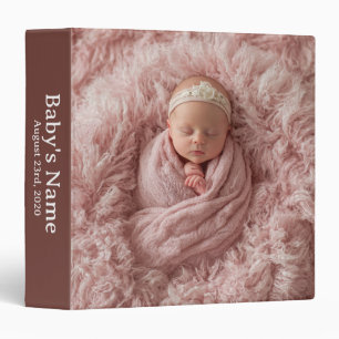 Personalized Baby Binder