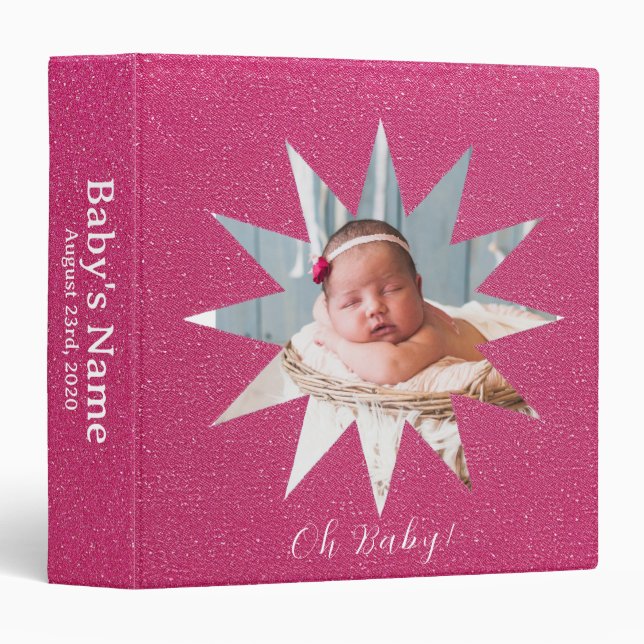 Personalized Baby Binder (Front/Spine)
