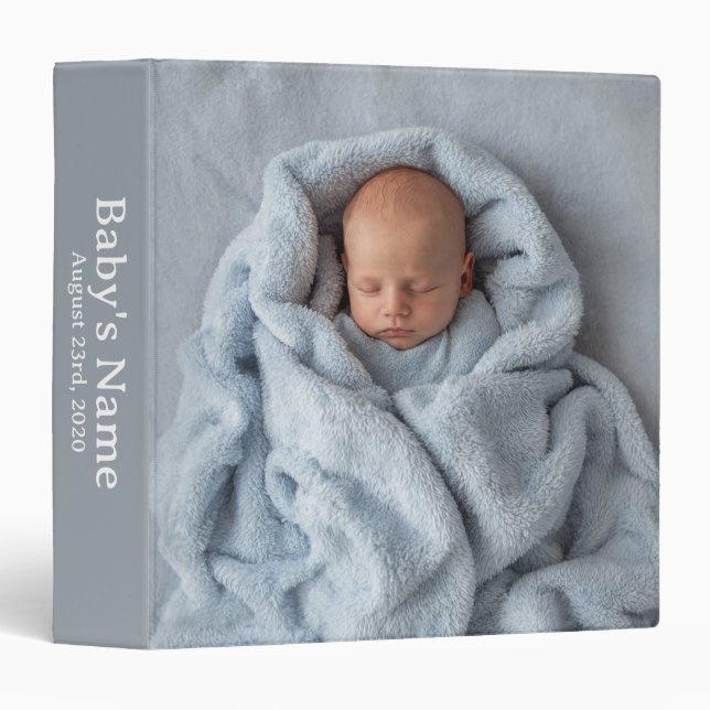 Personalized Baby Binder (Front/Spine)