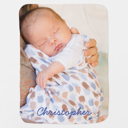 Personalized Baby Blankets Add Your Photo And Text