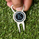 Personalized Baby Blue Divot Tool<br><div class="desc">Baby Blue golf ball marker and divot tool ready for you to personalized. ✔Note: Not all template areas need changed. 📌If you need further customization, please click the "Click to Customize further" or "Customize or Edit Design" button and use our design tool to resize, rotate, change text colour, add text...</div>