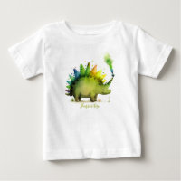 Personalized Baby Dinosaur Tee