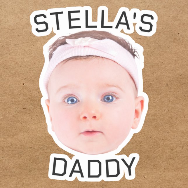 Personalized Baby Face Photo Dad Gift (Creator Uploaded)