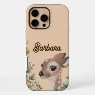 Personalized Baby Fawn Phone / iPad case