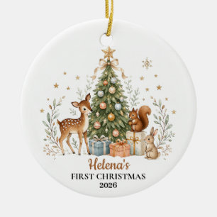 Personalized Baby First Christmas Ornament