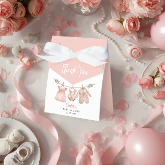 Personalized Baby Girl Baby Shower Favor Box