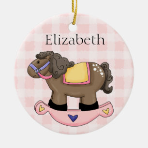 Personalized Baby Girl Ornament