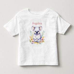 Personalized Baby Koala Bear  Toddler T-shirt