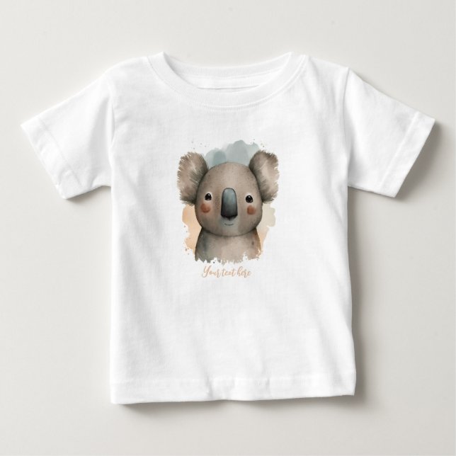 Personalized Baby Koala Tee (Front)