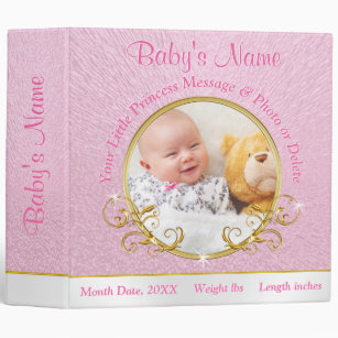 personalized baby photo album