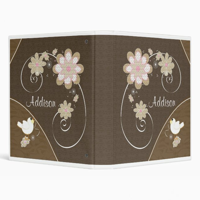 Personalized Baby Photo Book Binder (Background)