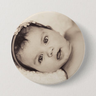 Personalized Baby Photo Button