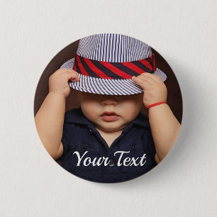 Personalized Baby Photo Button
