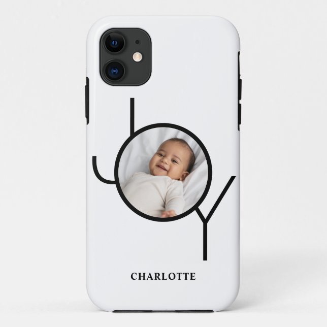 Personalized Baby Photo Case-Mate iPhone Case (Back)
