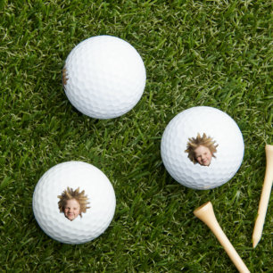 Personalized Baby Photo, Custom Baby Photo Face Golf Balls